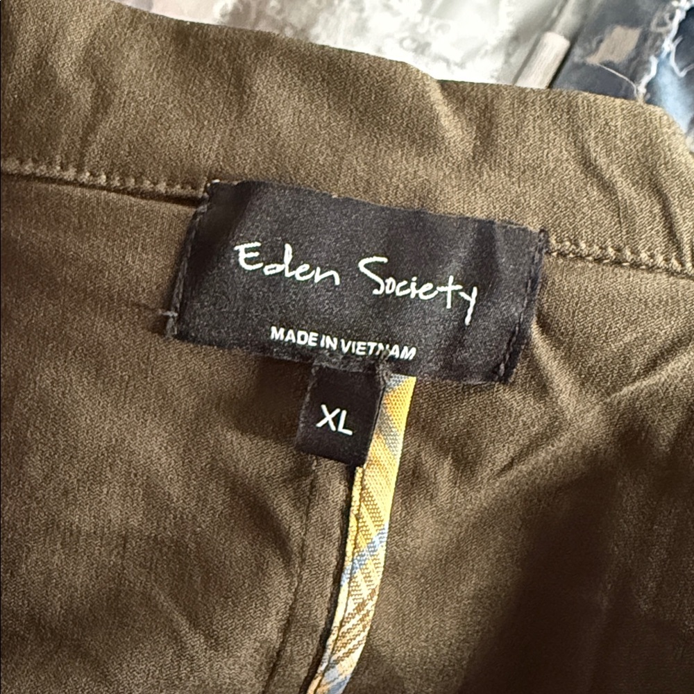 Olive Utility Jacket - Picture 2 of 4